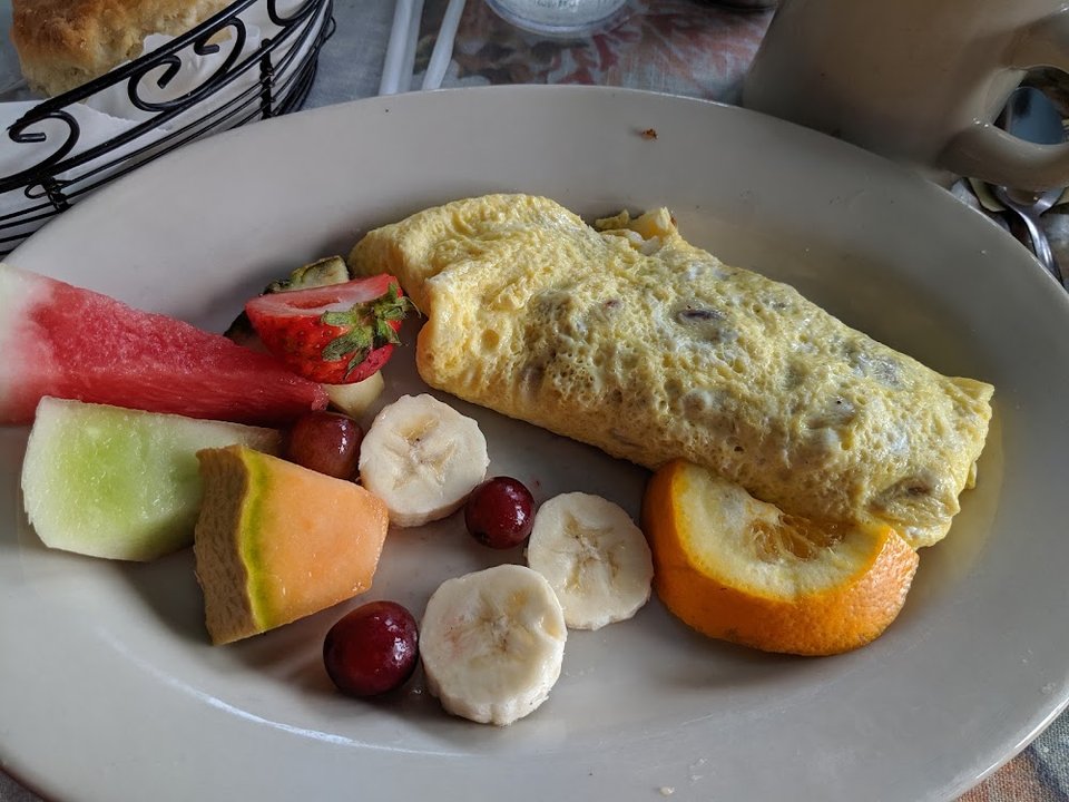 Blue Crab Omelette