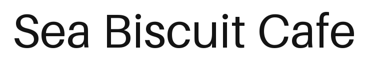 Sea Biscuit Cafe